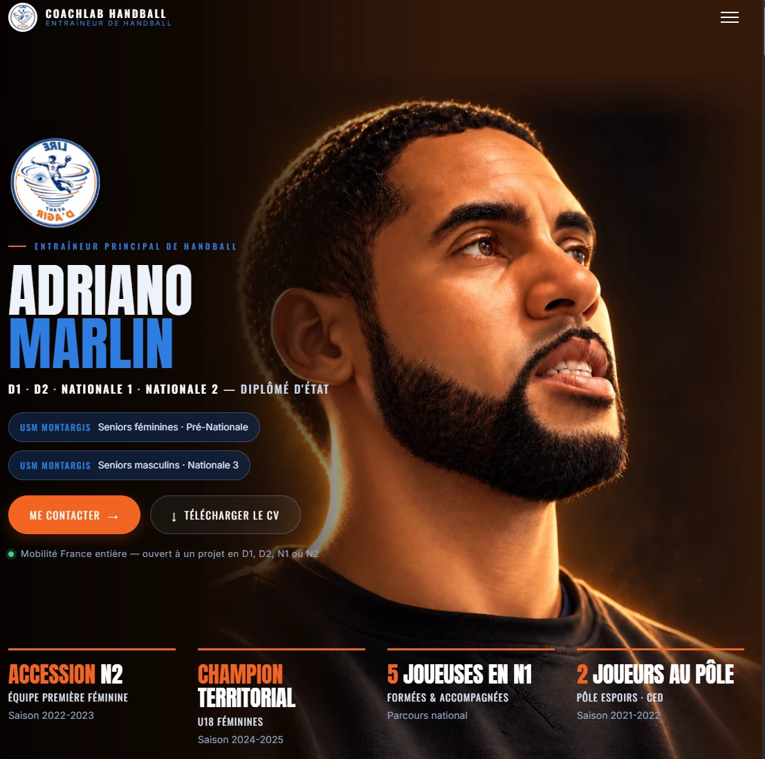 CoachLab Handball a désormais son site