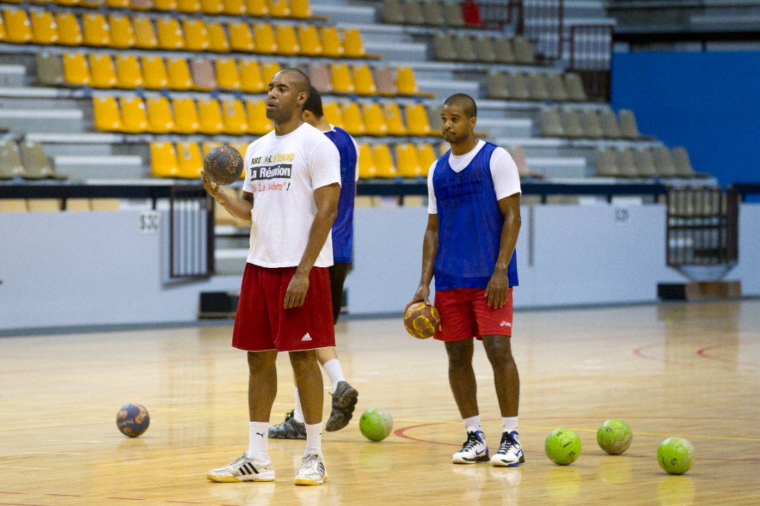 Adriano Marlin — Sélection de La Réunion contre le THW Kiel, 2012