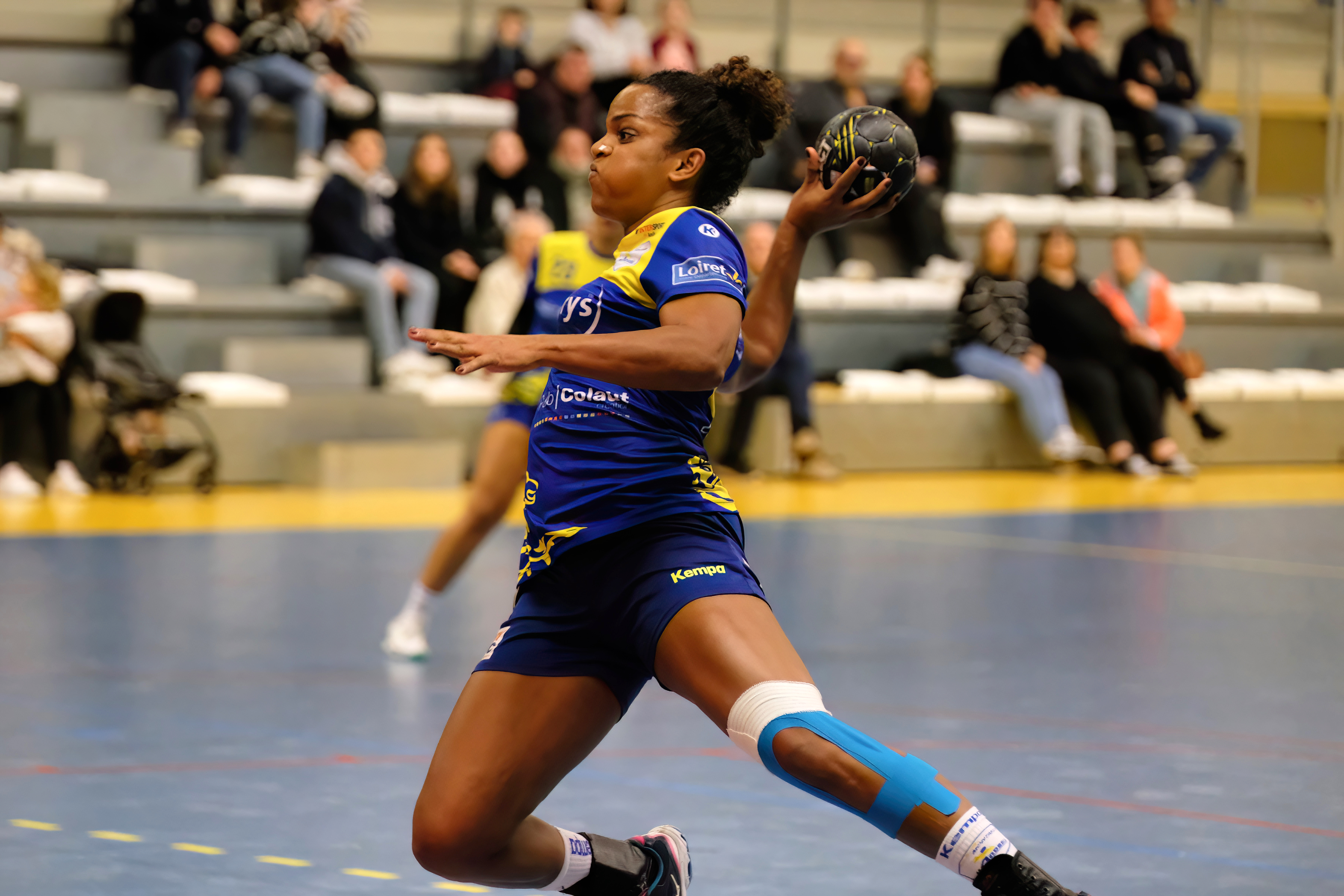 Adeline au tir avec l’USM Montargis